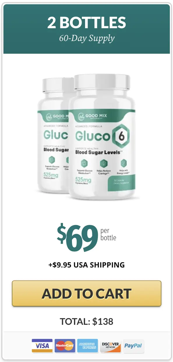 Gluco6 Buy One Bottle